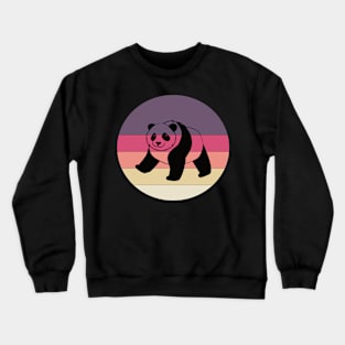 panda vintage Crewneck Sweatshirt